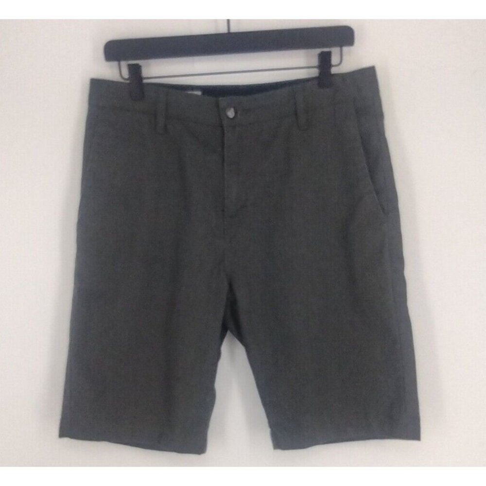 Volcom Corpo Class Flat Front Skate Surf Gray Shorts Mens 31